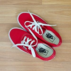 Red Vans